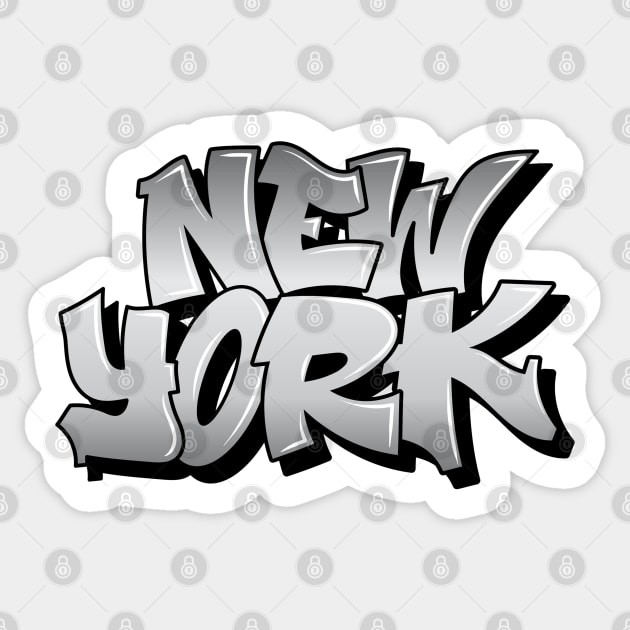 New York Sticker by TambuStore